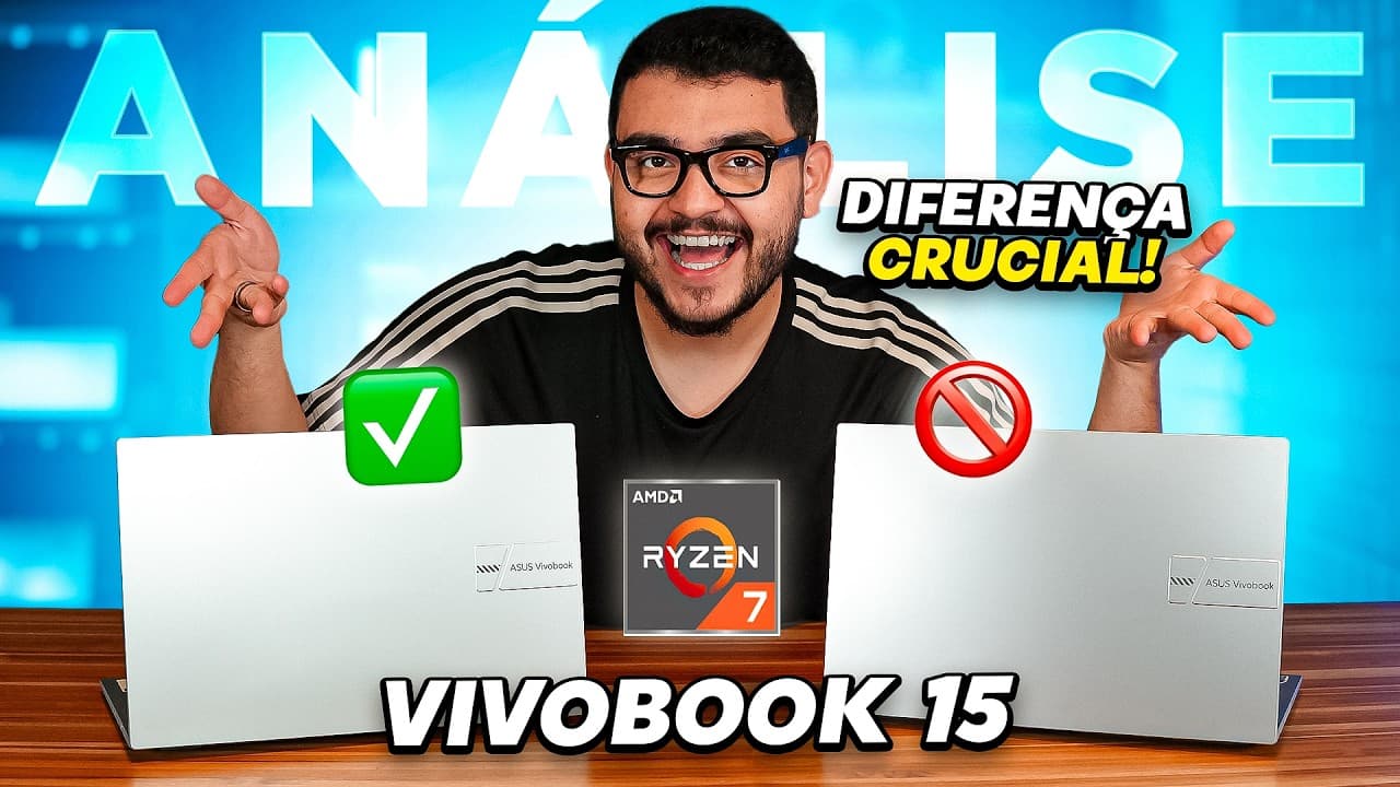 NÃO COMPRE o ASUS Vivobook 15 Ryzen 7 antes de ver a POLÊMICA das duas versões M1502YA-NJ611!